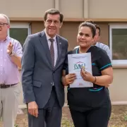 Entregaron m�s de 40 nuevas viviendas a vecinos de Palma Sola