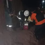 Cinco familias fueron afectadas por un fuerte temporal en Uquía