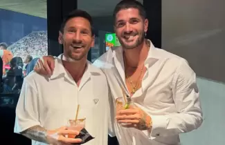 messi y de paul a�o nuevo