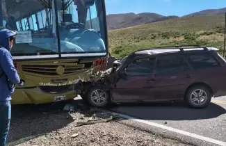 siniestro vial en Humahuaca