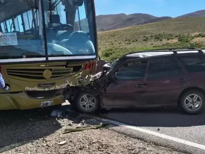 siniestro vial en Humahuaca