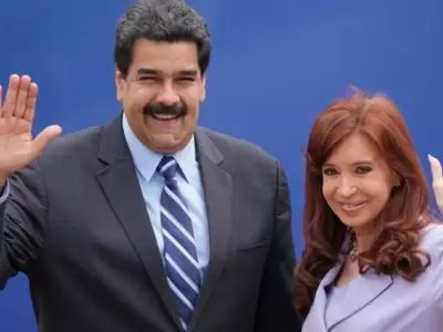 cristina kirchner y nicolas maduro