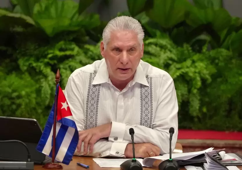 Miguel Díaz-Canel, presidente de Cuba