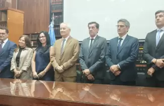 Suprema Corte de Justicia de Jujuy con el gobernador Carlos Sadir