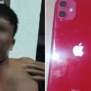 Robó un celular a una adolescente, se dio a la fuga y fue demorado