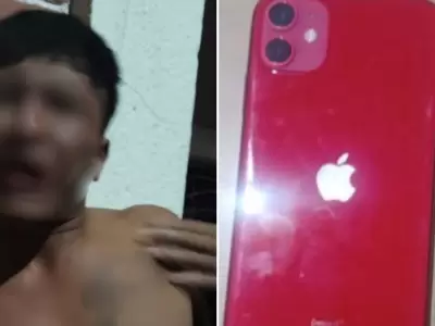Detenido por robar un celular en Monterrico