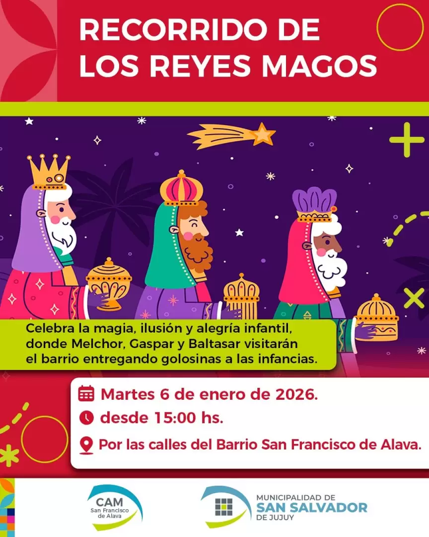 Recorrido de Reyes Magos