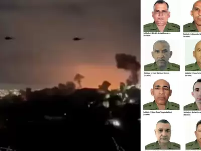 militares cubanos ca�dos en Venezuela