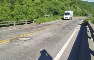 Ruta Nacional 9 en mal estado