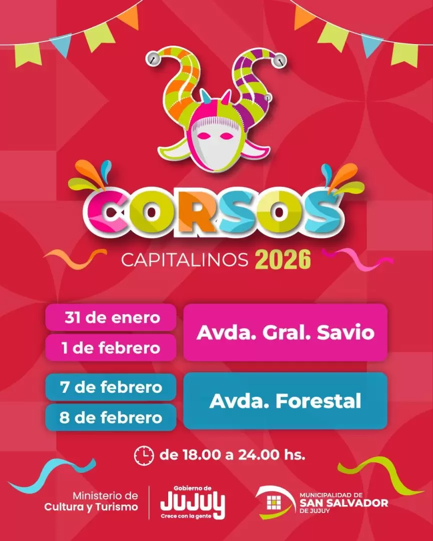 corsos capitalinos 2026