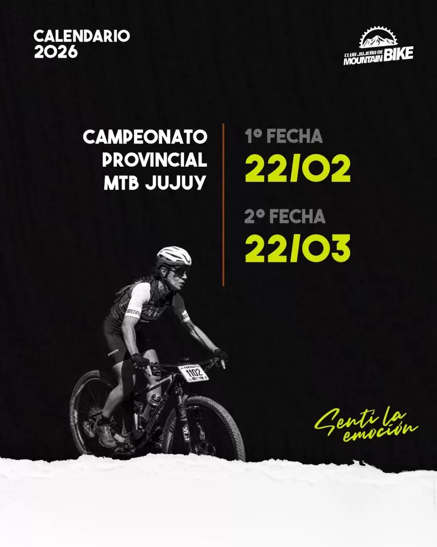 Jujuy ser� el centro del Mountain Bike nacional: conoc� todas las fechas del campeonato 2026