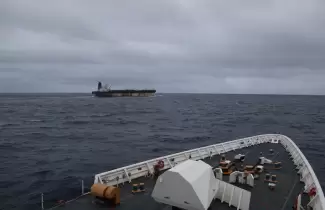 buque petrolero incautado