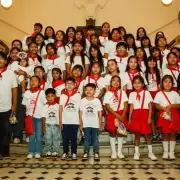 Pesebres fueron agasajados en Casa de Gobierno