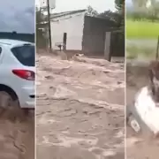Fuerte temporal en Salta: cayeron 100 milímetros de agua en una hora