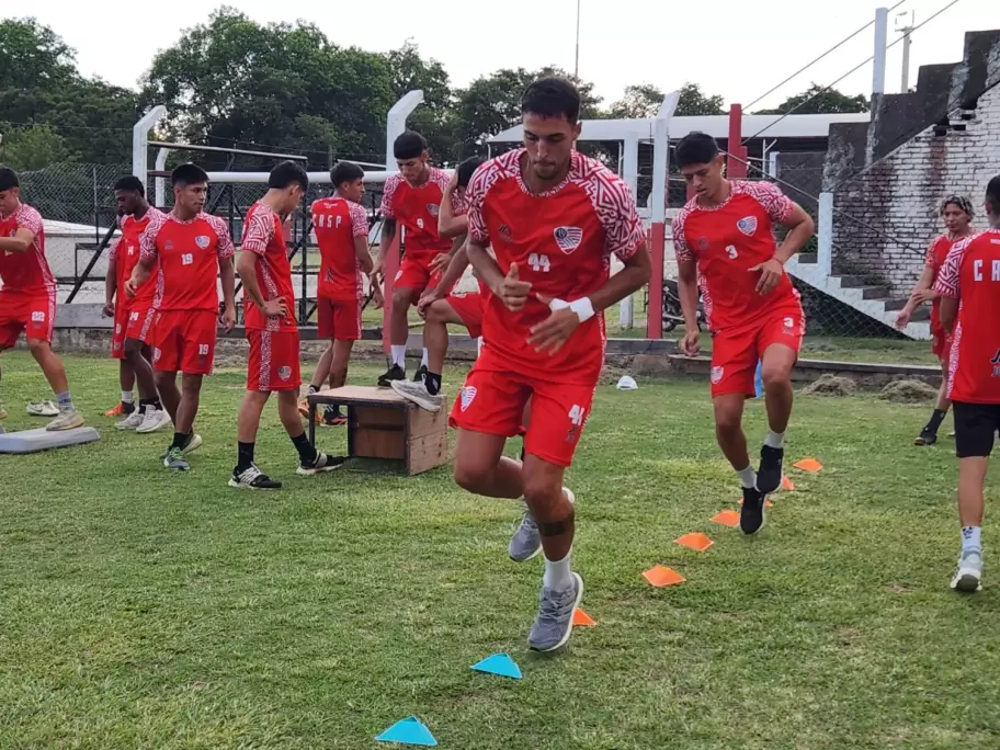 Entrenamiento de Atlético San Pedro