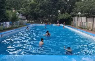 pileta camping de jubilados