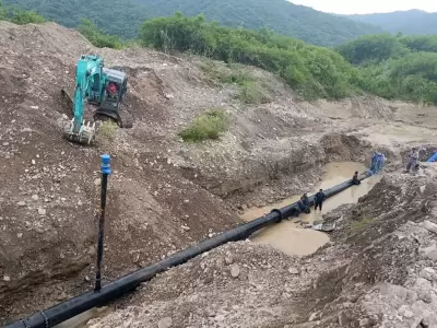 obra en los molinos agua