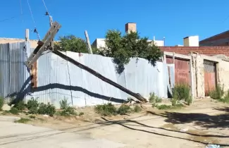 poste media tensi�n en La Quiaca