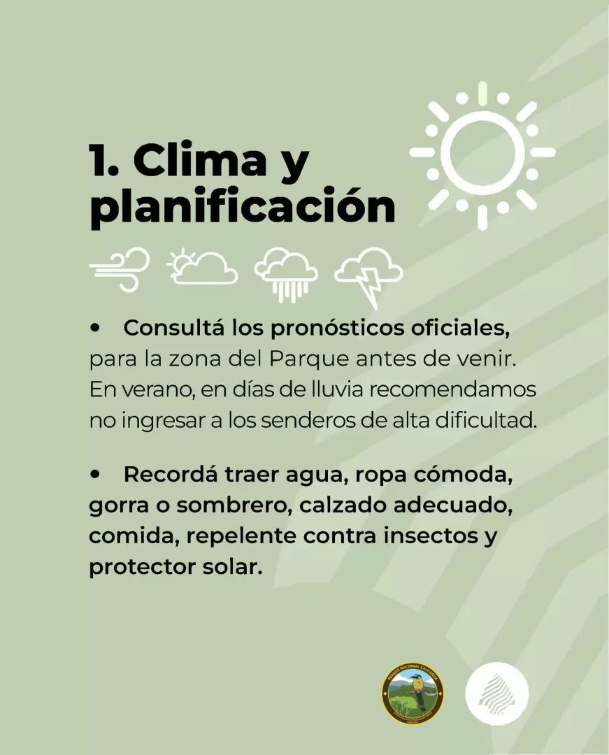 Recomendaciones para visitar el Parque Nacional Calilegua