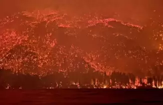 Incendios en Chubut