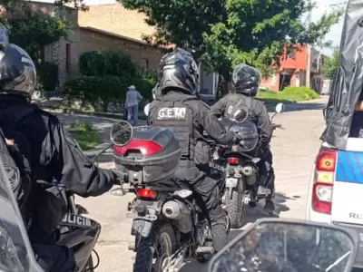 disturbios en barrio Cuyaya