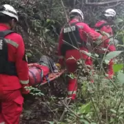 Rescataron a una mujer de 78 años que estaba desaparecida: había caído a un arroyo