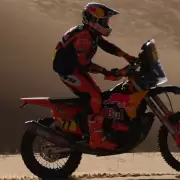 Luciano Benavides volvió a ser líder del Rally Dakar en motos y sueña con el campeonato