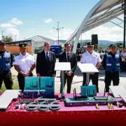 Modernizaci�n tecnol�gica en la Polic�a de Jujuy: Sadir entreg� antenas satelitales Starlink
