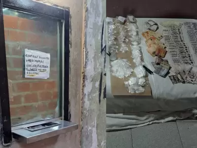 venta de droga ventanilla banco