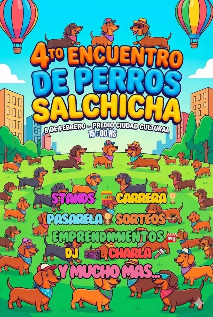 4to encuentro de perros salchichas