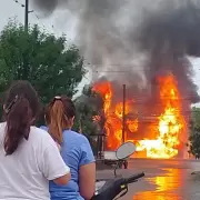 Explosiones y pánico en Tucumán: se incendió un depósito de garrafas en Famaillá