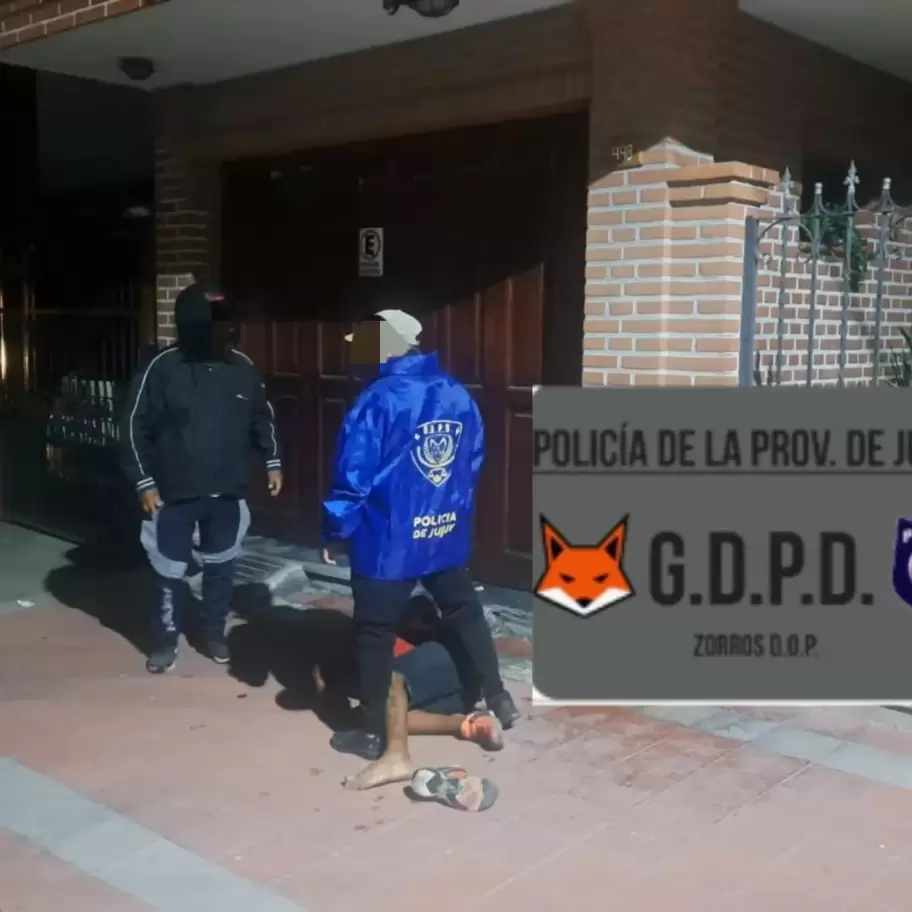 pareja que robaba un auto gorriti