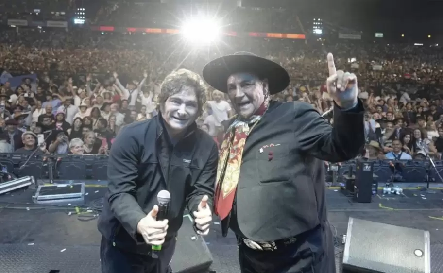 chaqueno palavecino y javier milei