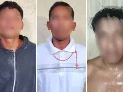 demorados por agredir a polic�as en Perico
