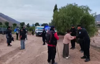 rescate en el cerro Paleta del Pintor