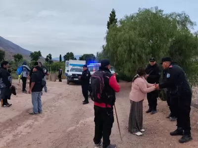 rescate en el cerro Paleta del Pintor