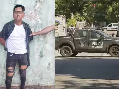 policia que dispara