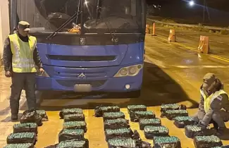 gendarmeria hojas de coca tres cruces
