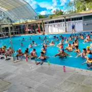 aqua fitness pileta parque san Mart�n