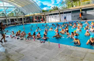 aqua fitness pileta parque san Mart�n