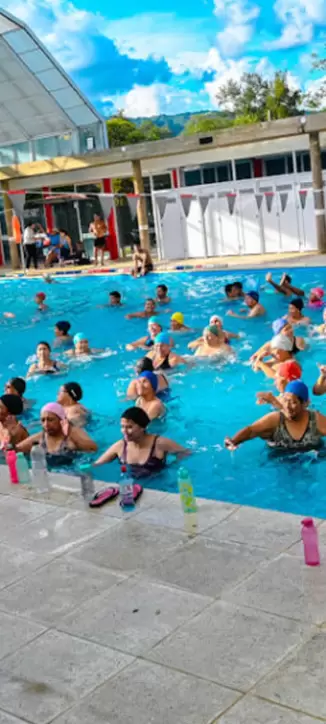 aqua fitness pileta parque san Mart�n