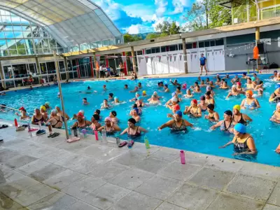 aqua fitness pileta parque san Mart�n