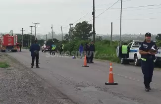 siniestro vial en Alto Comedero