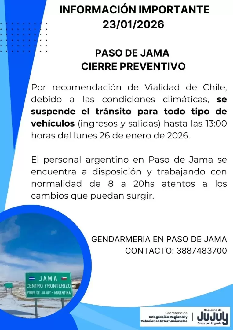 cierre paso de Jama