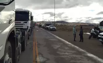 Paso de Jama cerrado