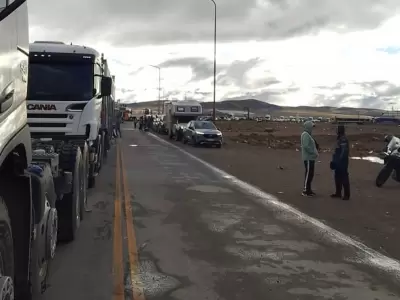 Paso de Jama cerrado