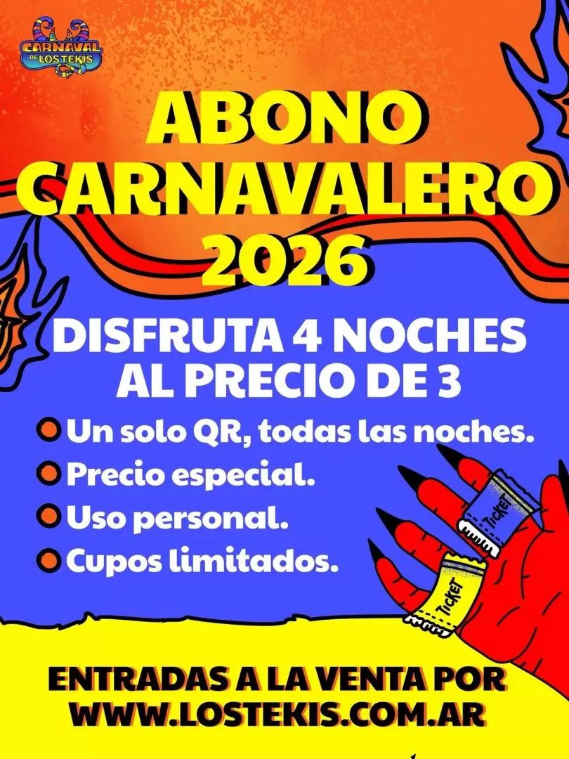 Abono Carnavalero 2026