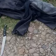 San Francisco de Álava: detuvieron a un hombre armado con un cuchillo tras amenazar a feriantes