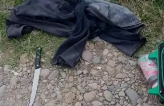detenido con cuchillo