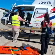 Rescataron a un abuelo en la zona de Despensa - Chañi